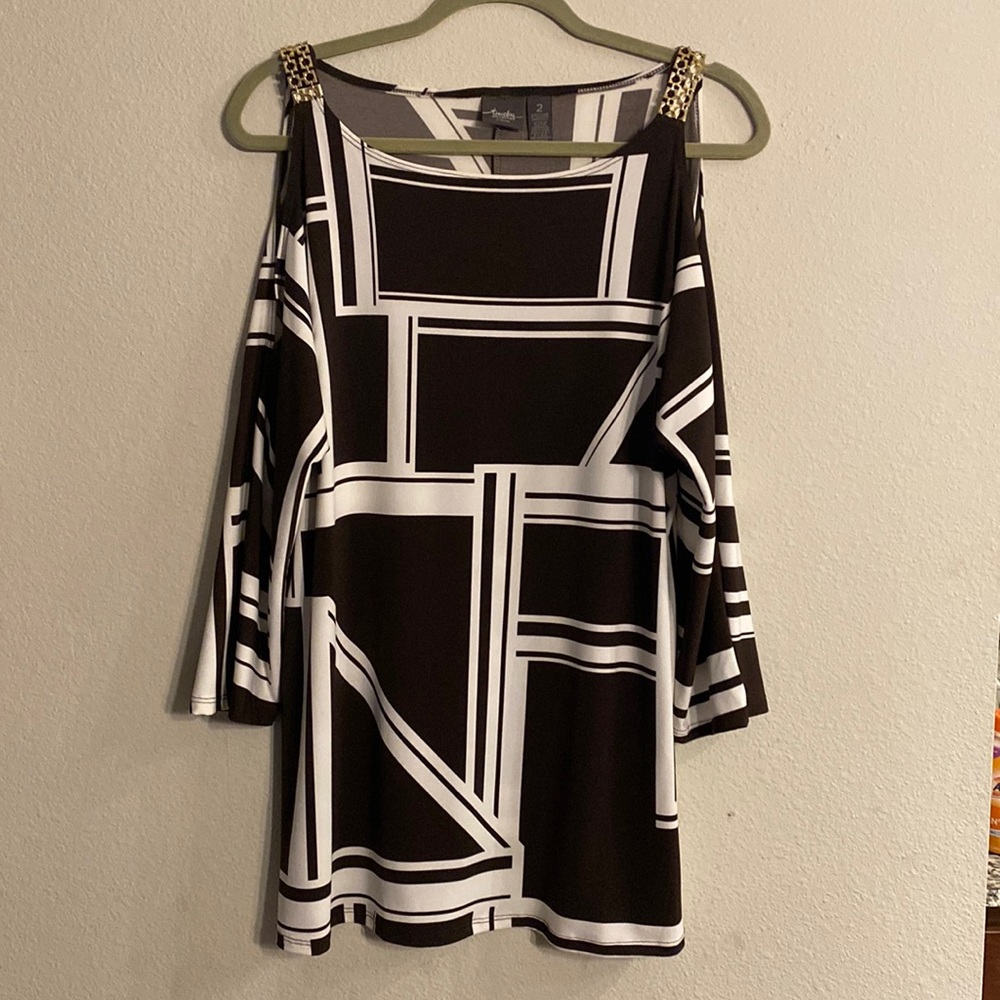 Chico’ Col Shoulder Tunic